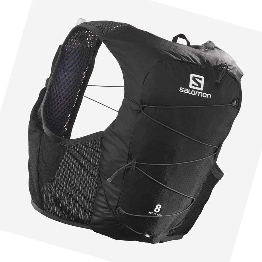 Running Packs Salomon ACTIVE SKIN 8 Hombre Negros | MX 3088KOR